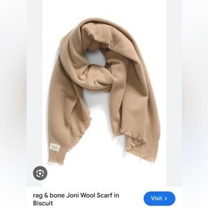 Rag & Bone Joni Scarf in Biscuit